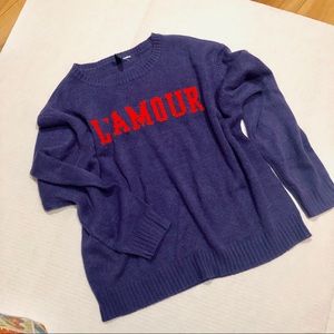 ❗️SOLD❗️ H&M Knit motif sweater